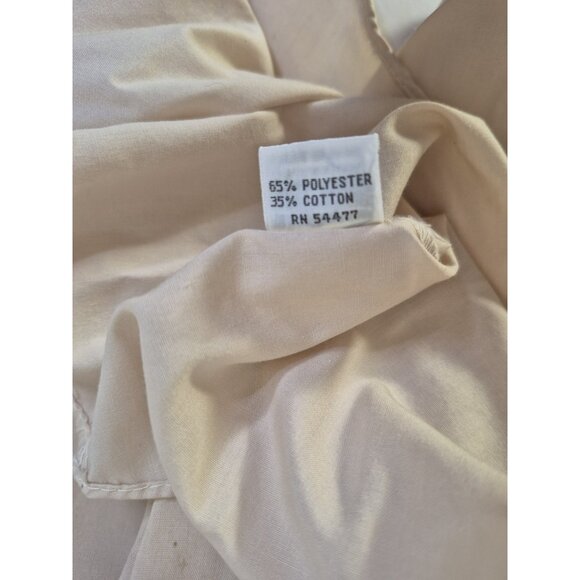 Van Heusen Single Needle Tailoring Long Sleeve Button Up Embroidered Shirt Men's - Picture 4 of 13